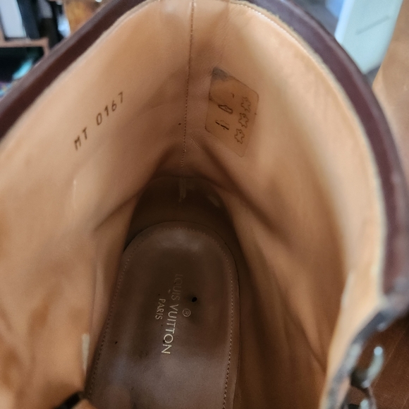 LV MENS LEATHER BOOTS FW2018 KIM JONES - Picture 3 of 9